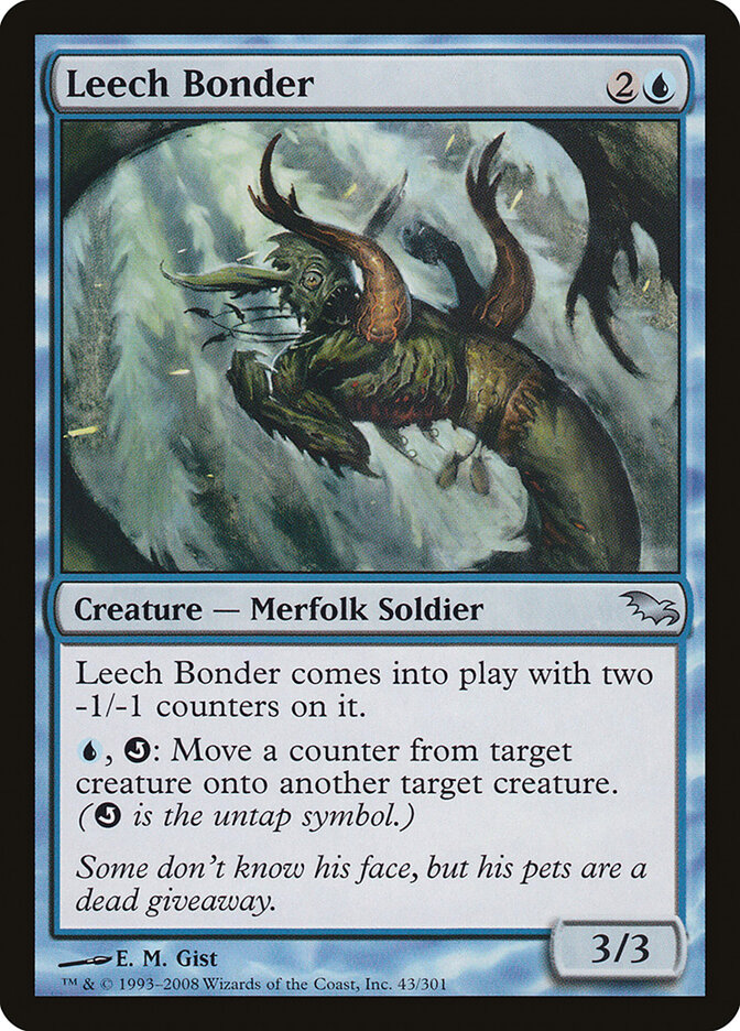 Leech Bonder card front