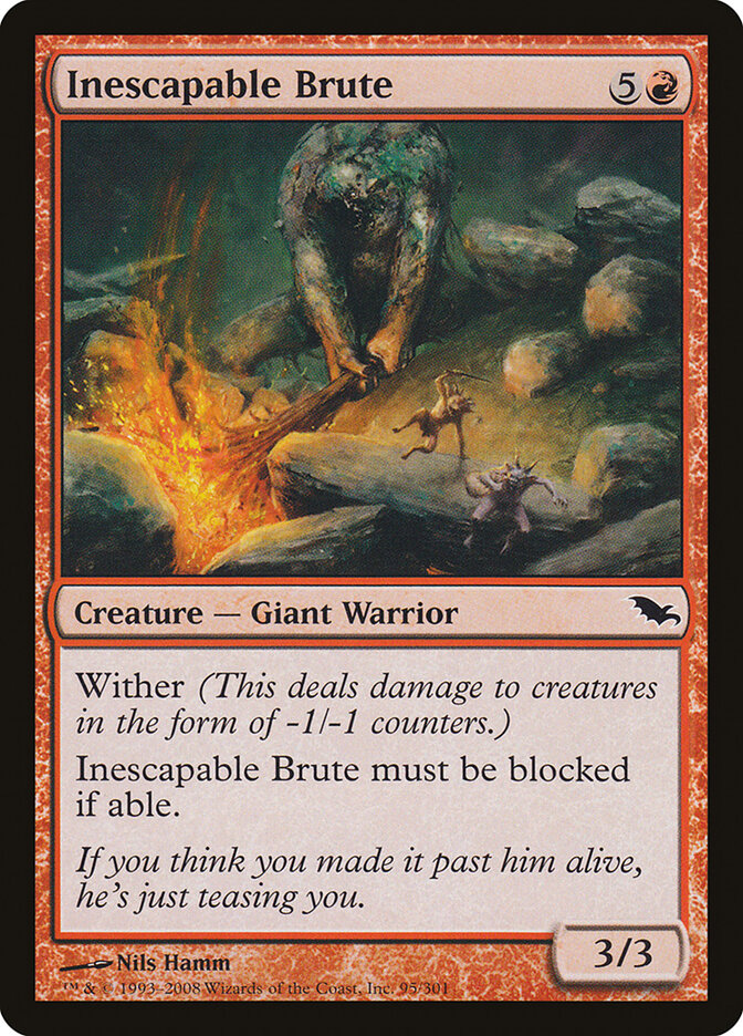 Inescapable Brute card front