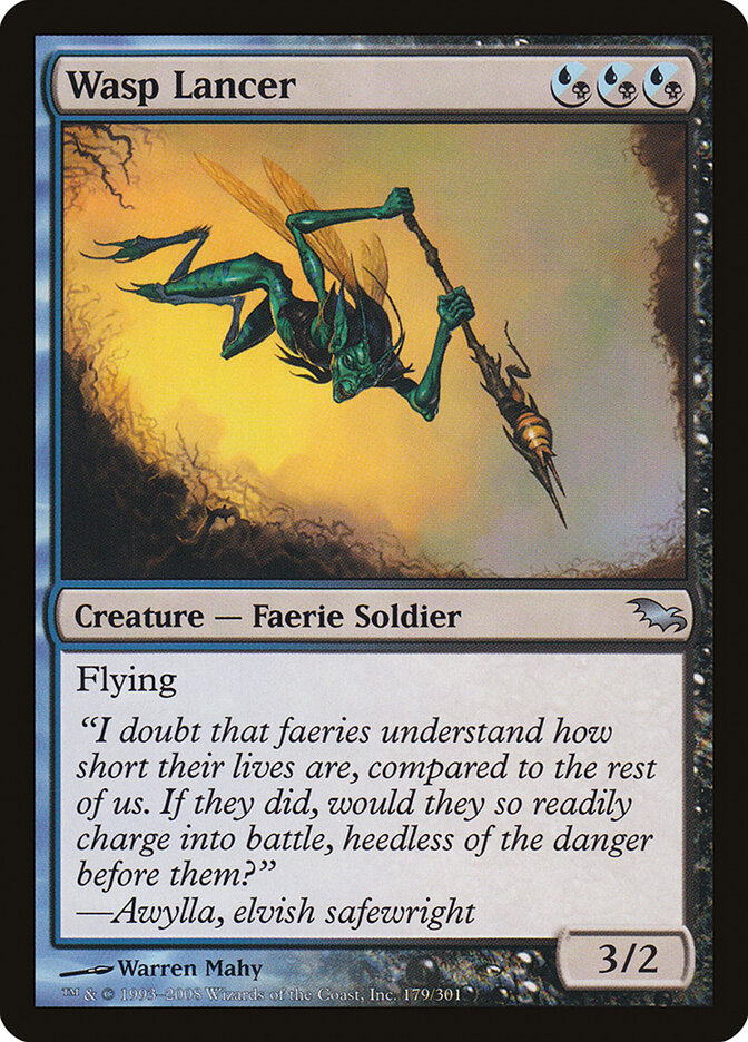 Wasp Lancer card front
