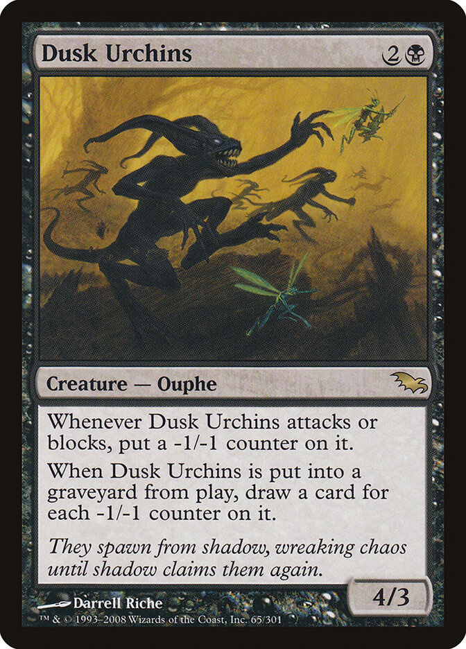 Dusk Urchins card front