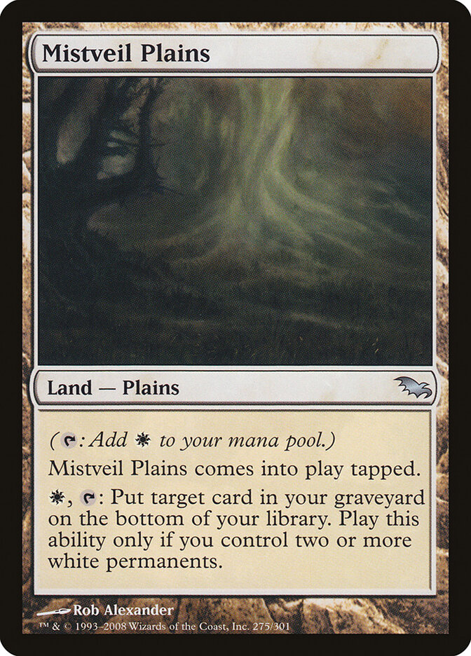 Mistveil Plains card front