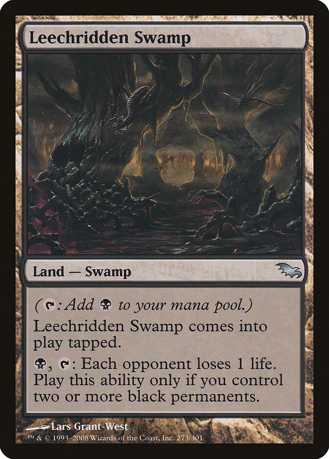 Leechridden Swamp card front