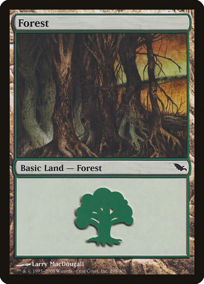 Forest card front