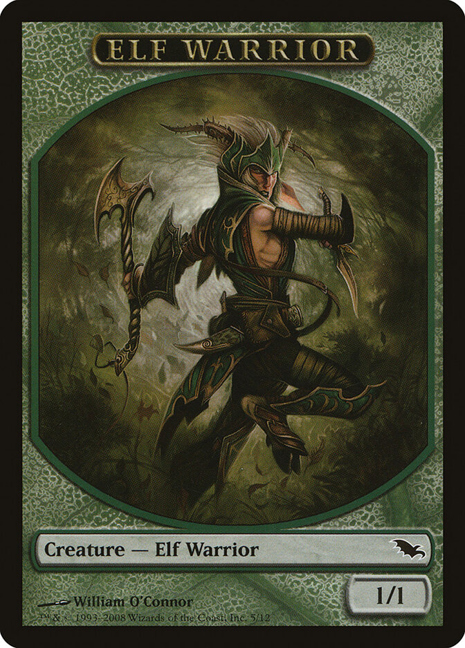 Elf Warrior card front