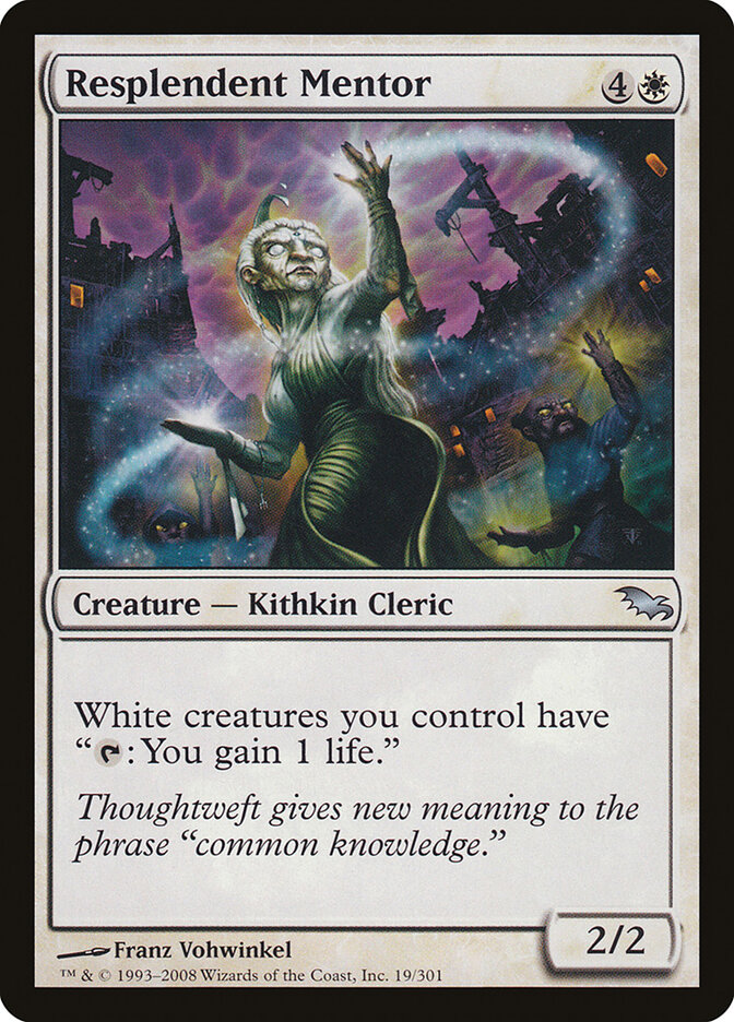 Resplendent Mentor card front