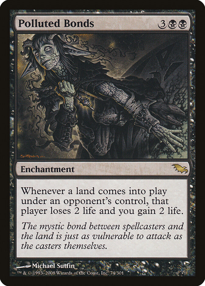 Polluted Bonds card front