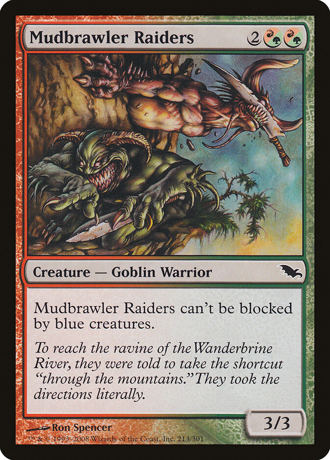 Mudbrawler Raiders card front