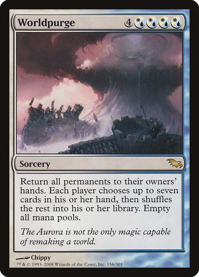 Worldpurge card front