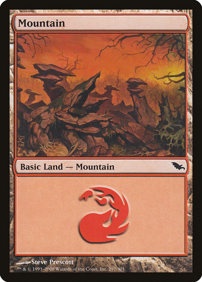 Mountain card front