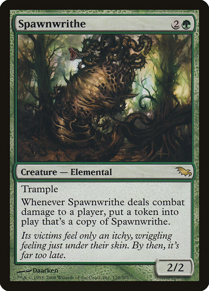 Spawnwrithe card front