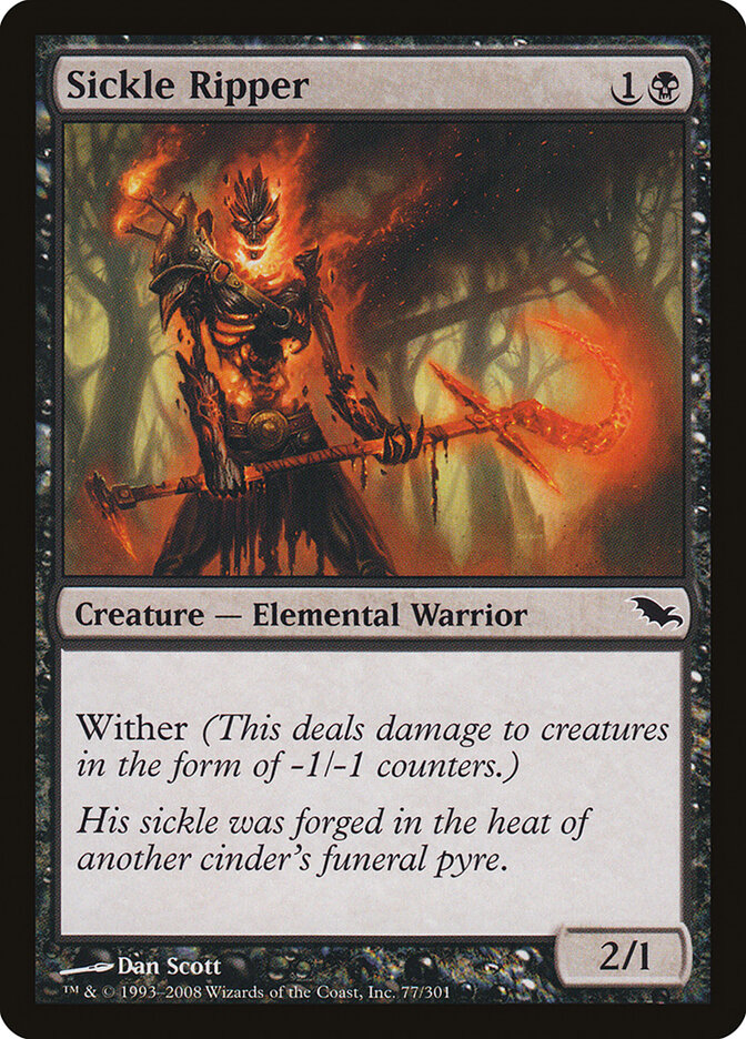 Sickle Ripper card front