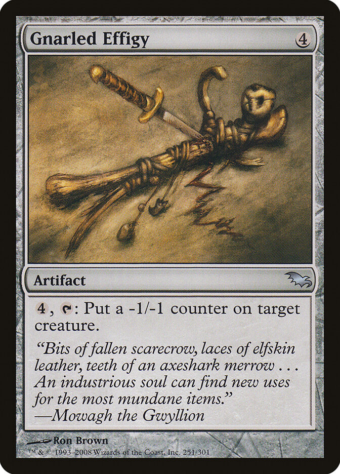 Gnarled Effigy card front