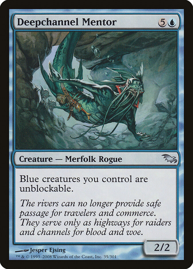 Deepchannel Mentor card front