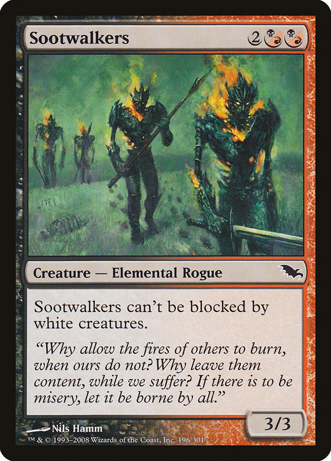 Sootwalkers card front