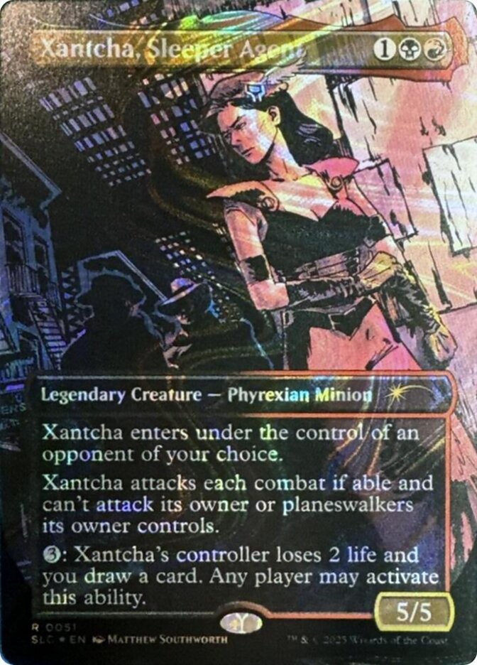 Xantcha, Sleeper Agent card front