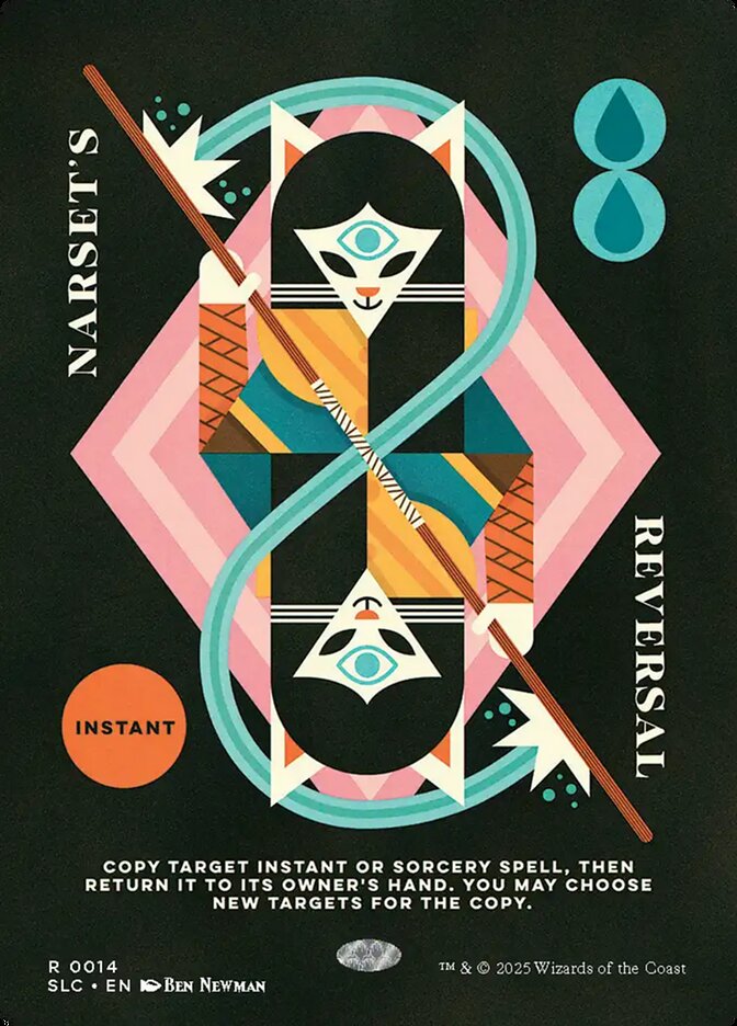 Narset's Reversal card front