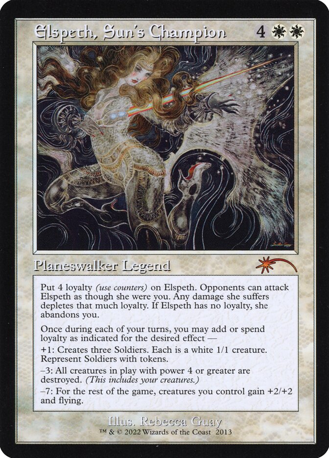 Elspeth, Sun's Champion card front