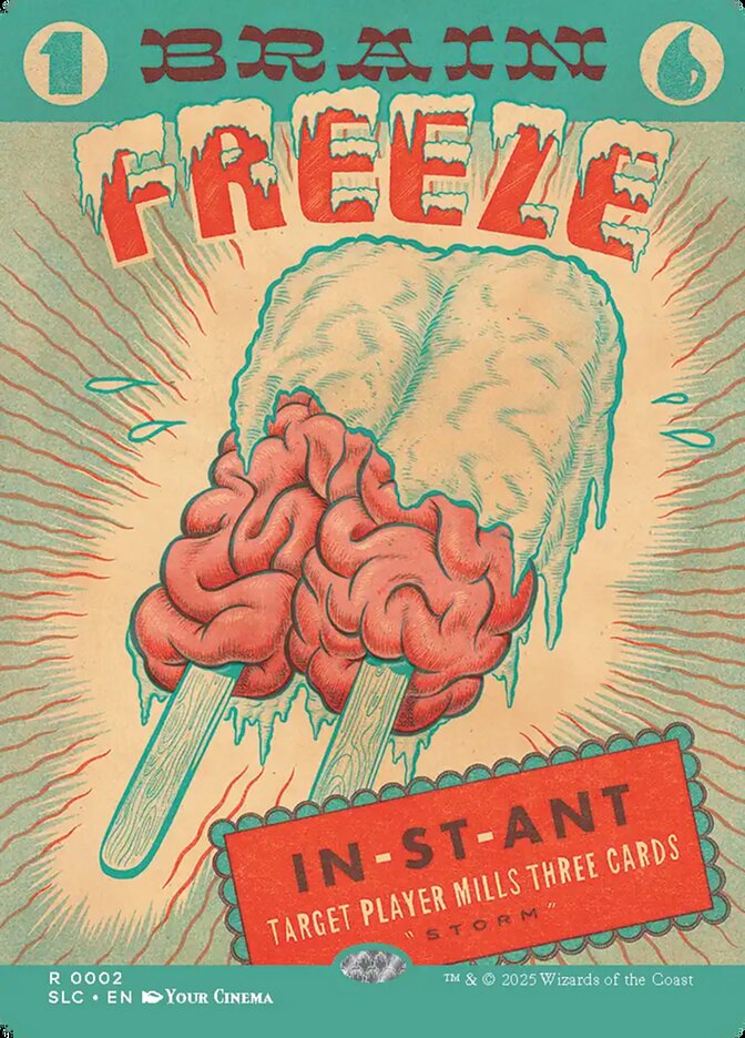 Brain Freeze card front