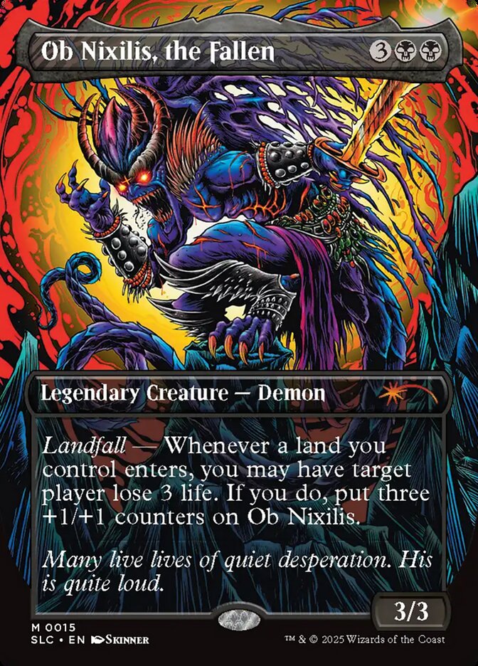 Ob Nixilis, the Fallen card front