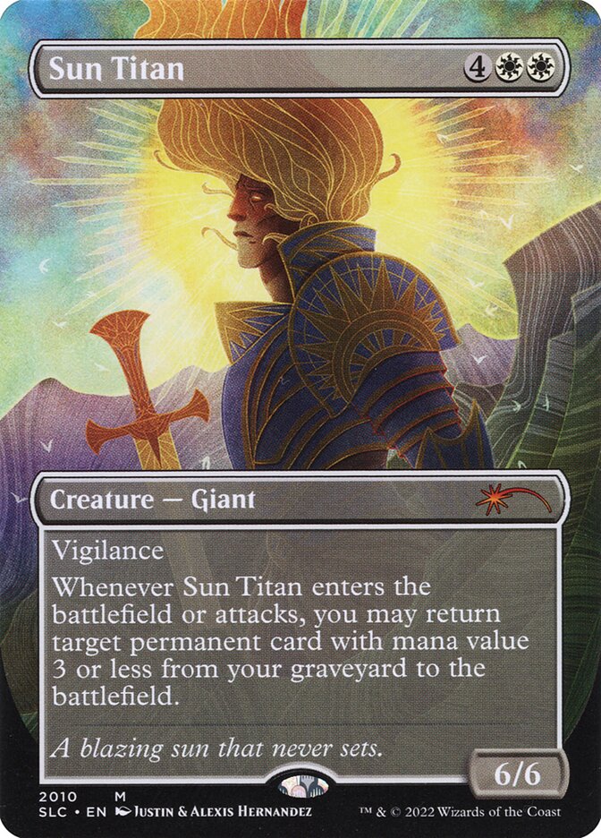 Sun Titan card front