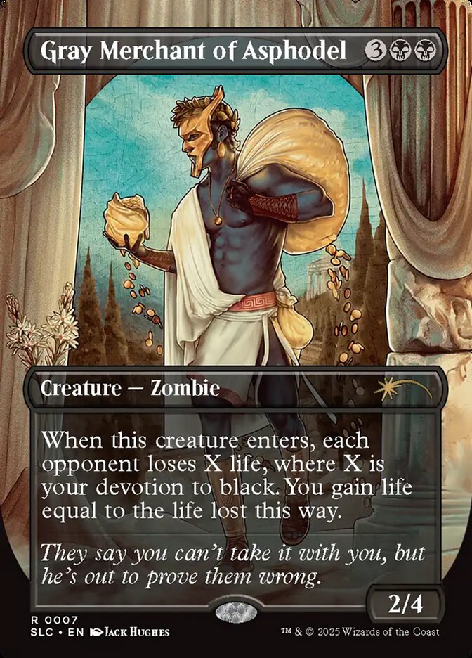 Gray Merchant of Asphodel card front
