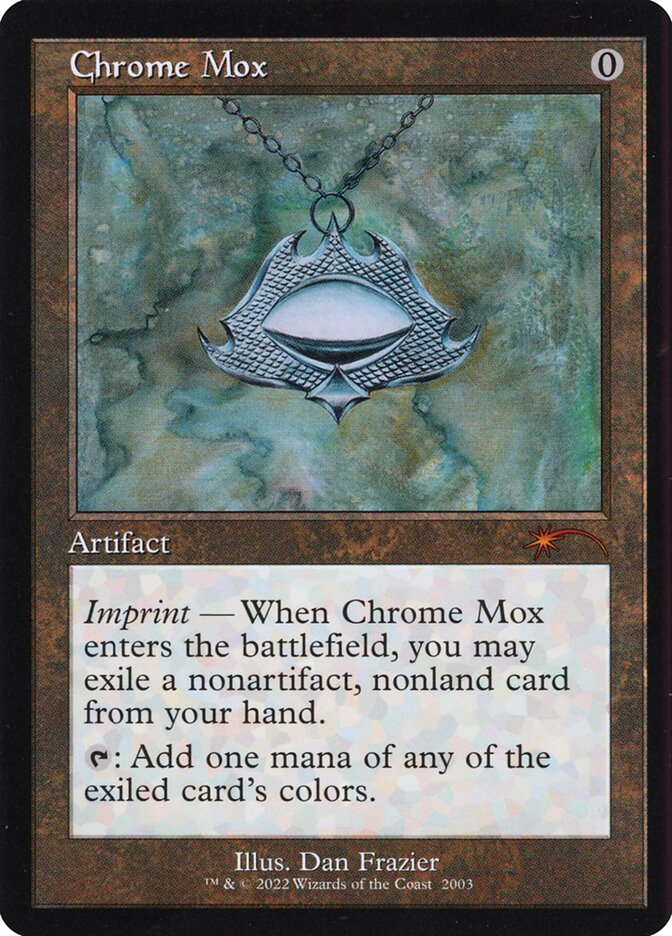 Chrome Mox card front