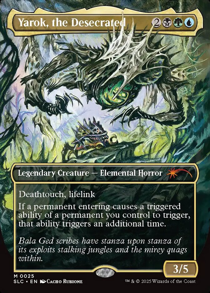 Yarok, the Desecrated card front