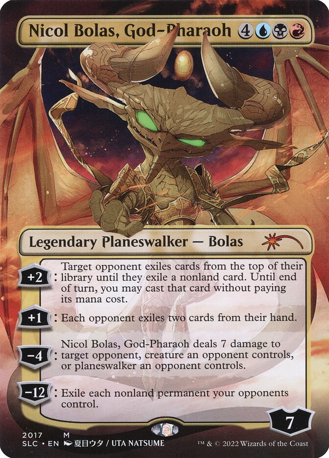 Nicol Bolas, God-Pharaoh card front