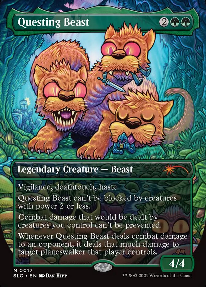 Questing Beast card front
