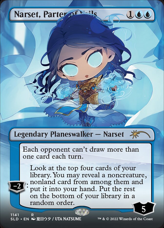 Narset, Parter of Veils card front