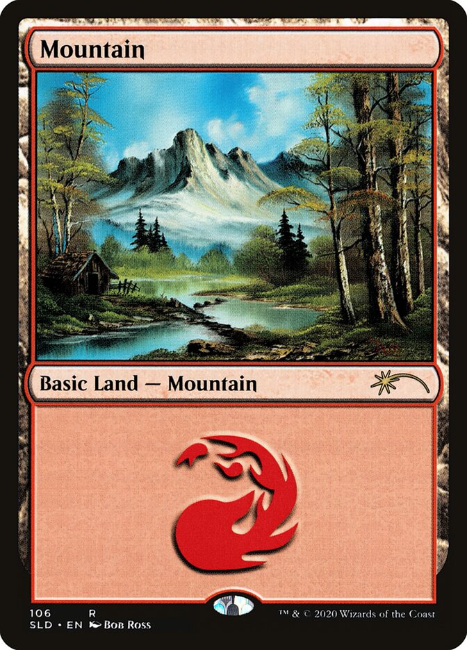 Mountain card front