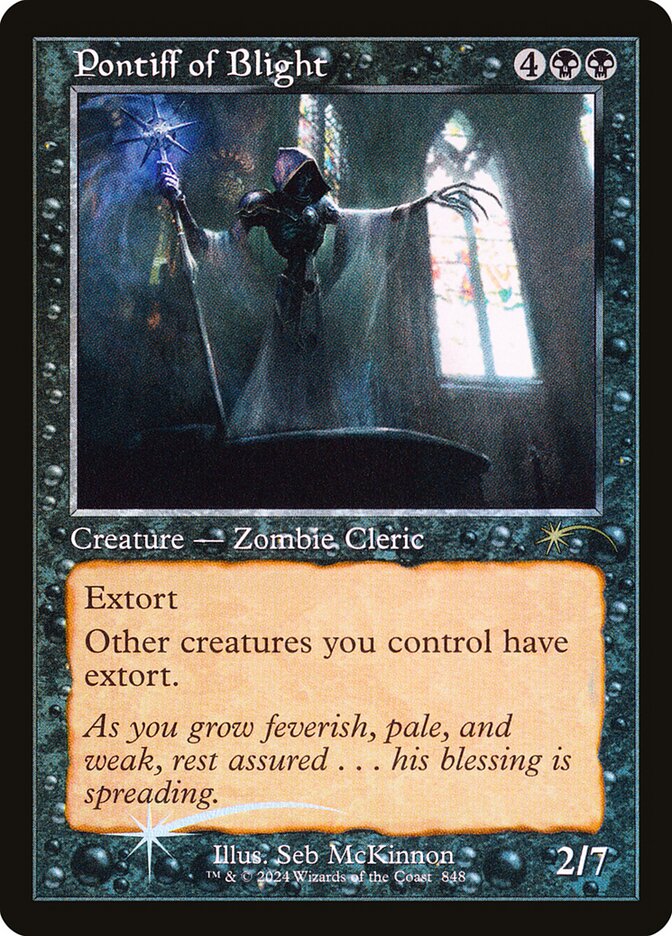 Pontiff of Blight card front