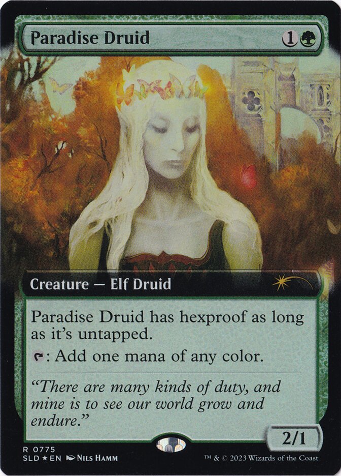 Paradise Druid card front