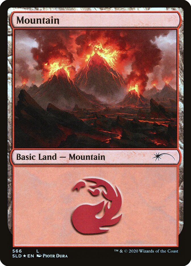 Mountain card front