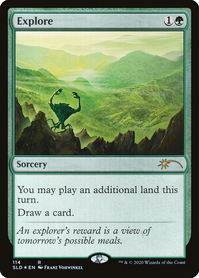 Explore card front
