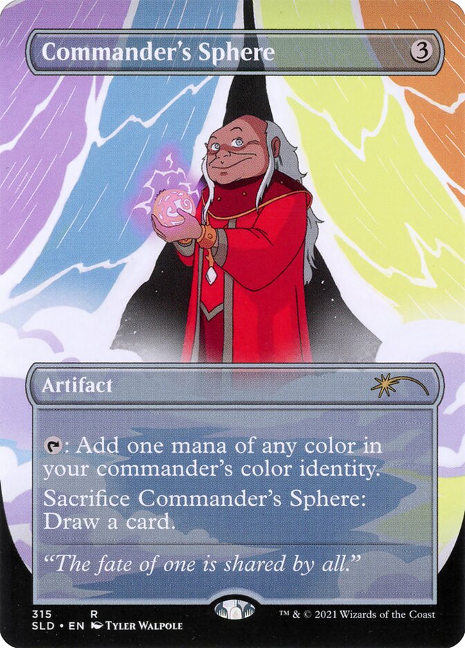 Commander's Sphere card front