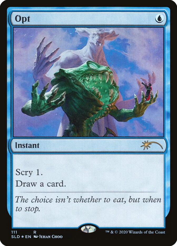 Opt card front