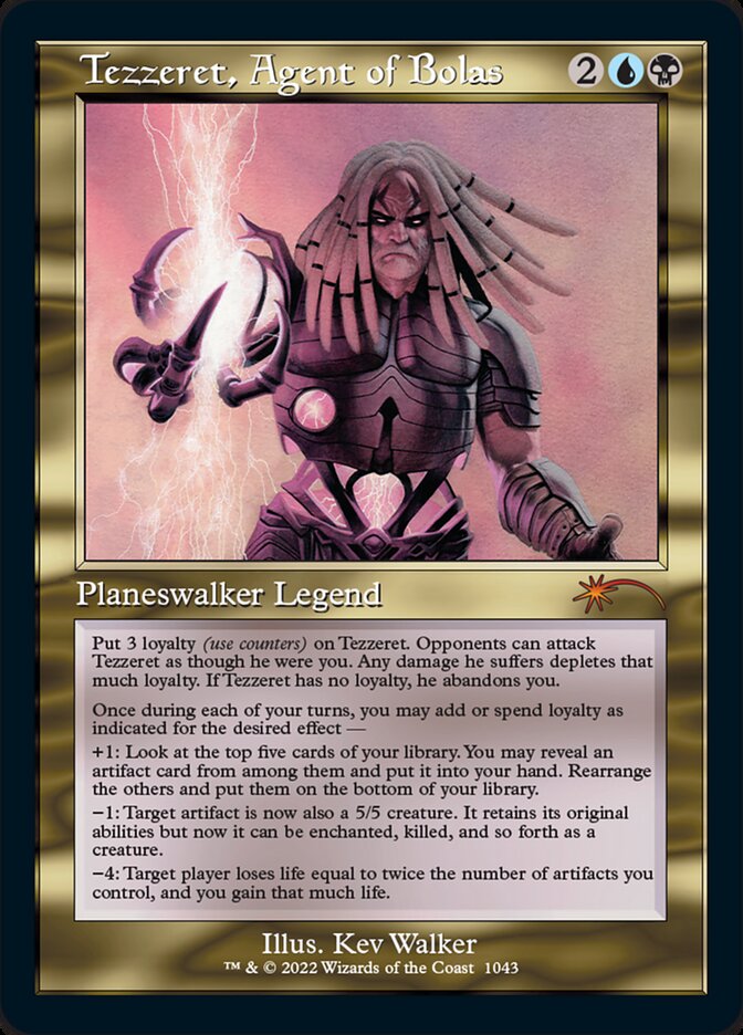 Tezzeret, Agent of Bolas card front