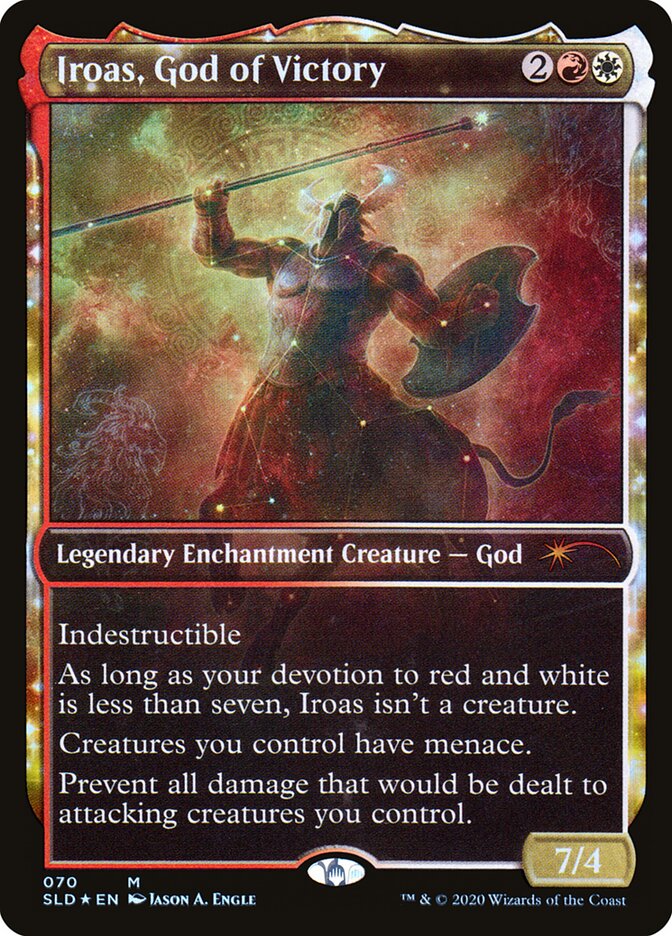 Iroas, God of Victory card front