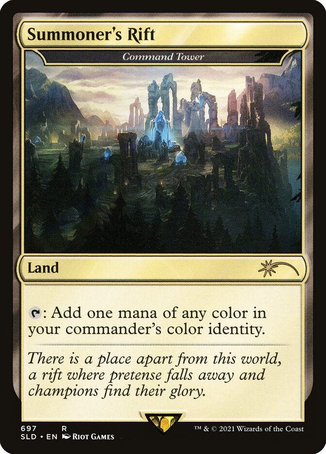 Command Tower card front