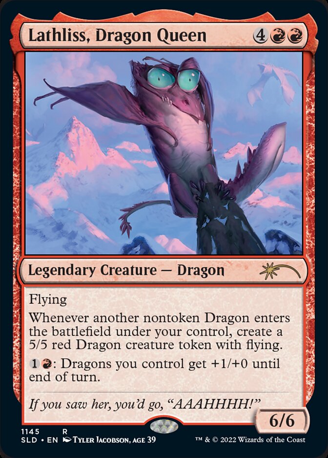 Lathliss, Dragon Queen card front