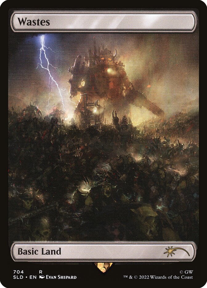 Wastes card front