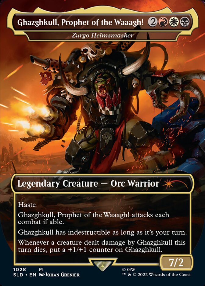 Zurgo Helmsmasher card front