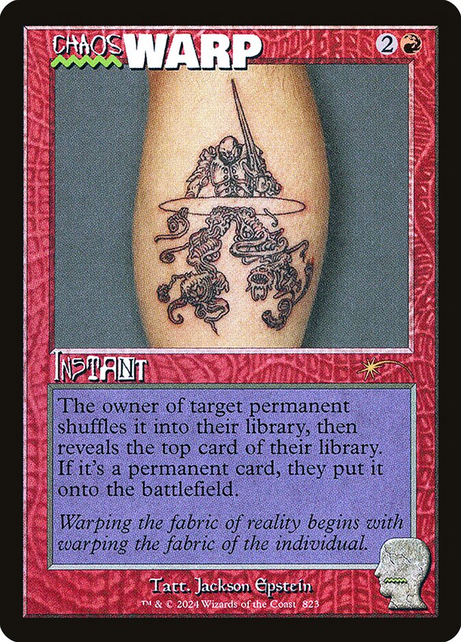 Chaos Warp card front