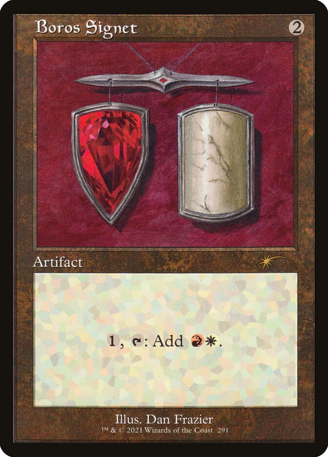 Boros Signet card front