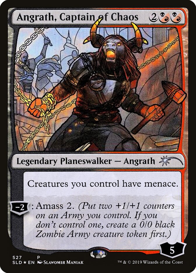 Angrath, Captain of Chaos card front