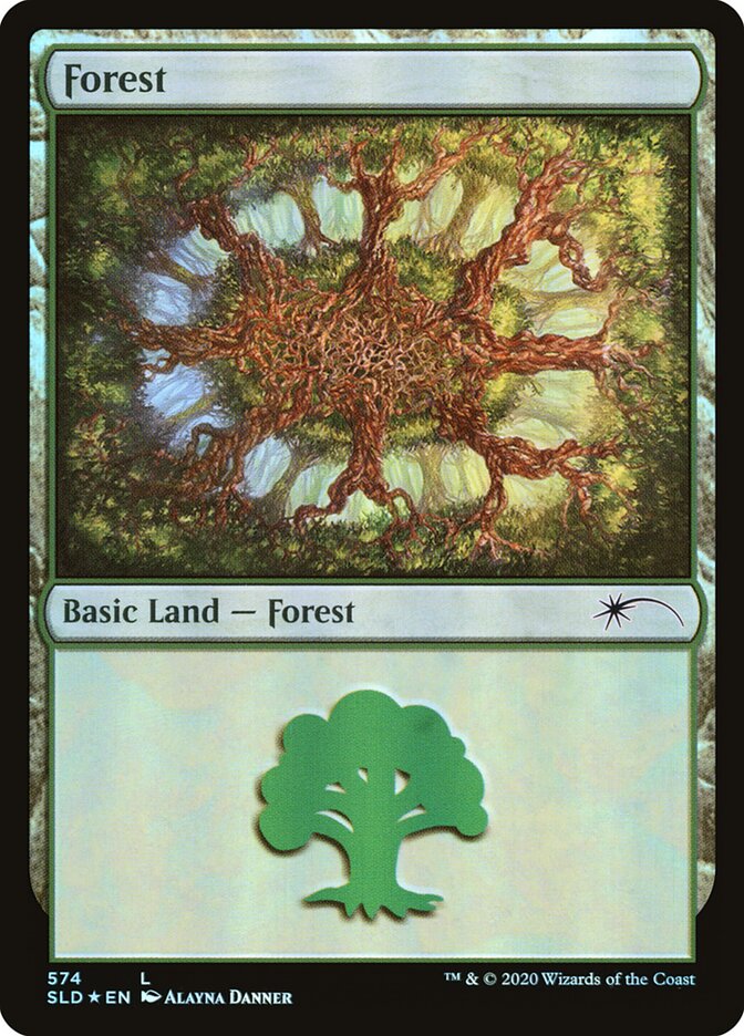Forest card front