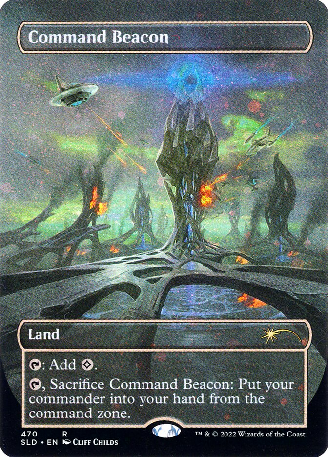 Command Beacon card front