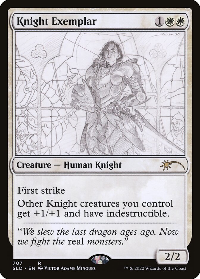 Knight Exemplar card front
