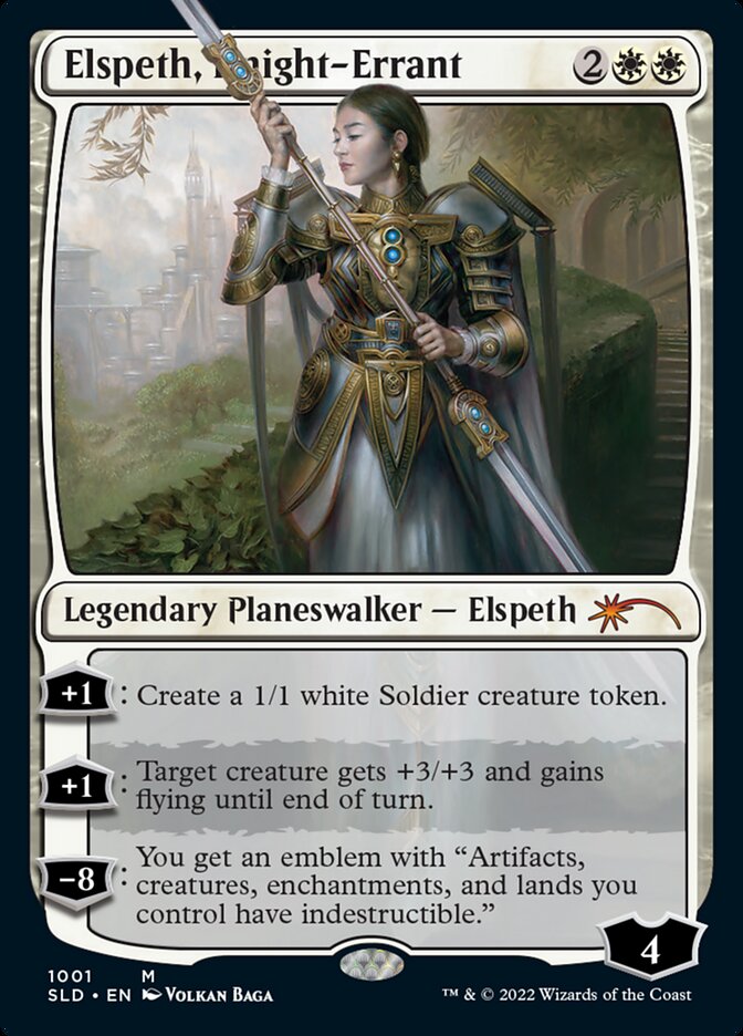 Elspeth, Knight-Errant card front